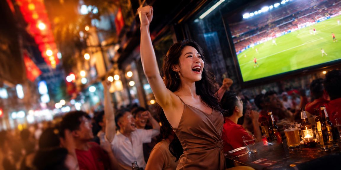 Người dùng trải nghiệm Jackpot tại quán cà phê Hà Nội
